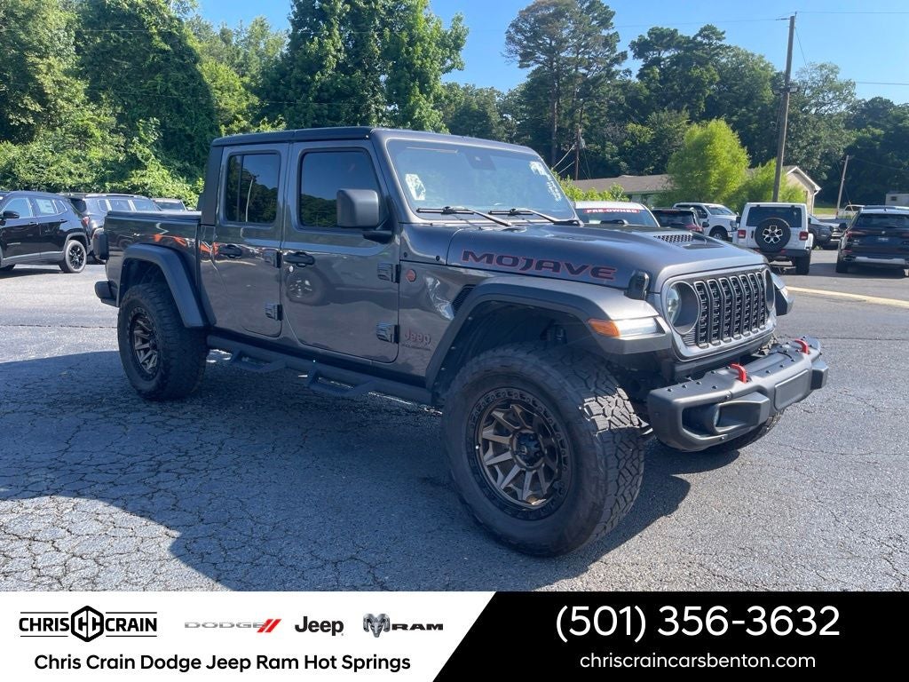 Used 2024 Jeep Gladiator Mojave with VIN 1C6JJTEG1RL111121 for sale in Little Rock