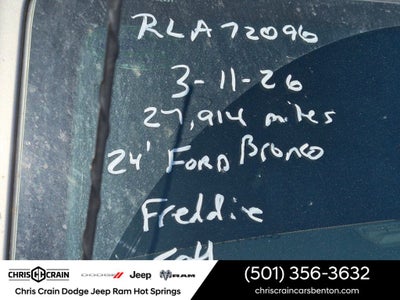 2024 Ford Bronco Badlands