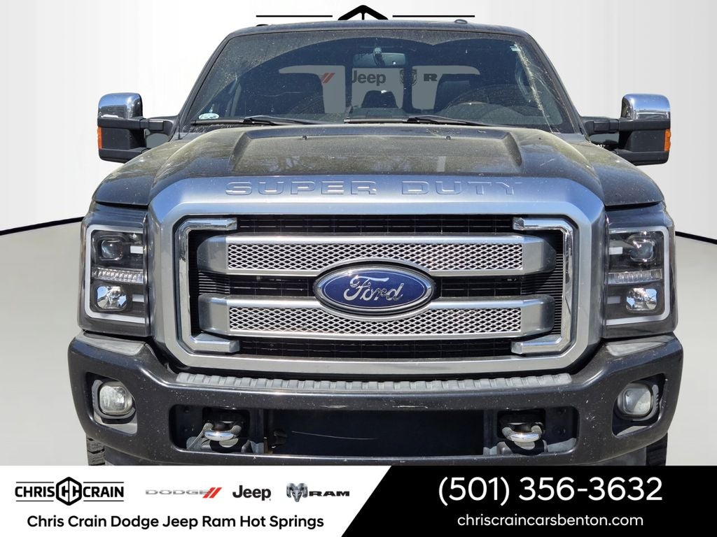 Used 2013 Ford F-250 Super Duty Platinum with VIN 1FT7W2BT4DEA15660 for sale in Little Rock
