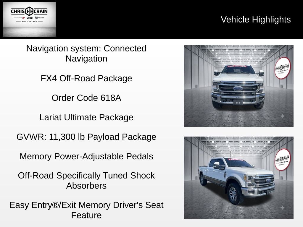 2022 Ford Super Duty F-350 SRW Lariat