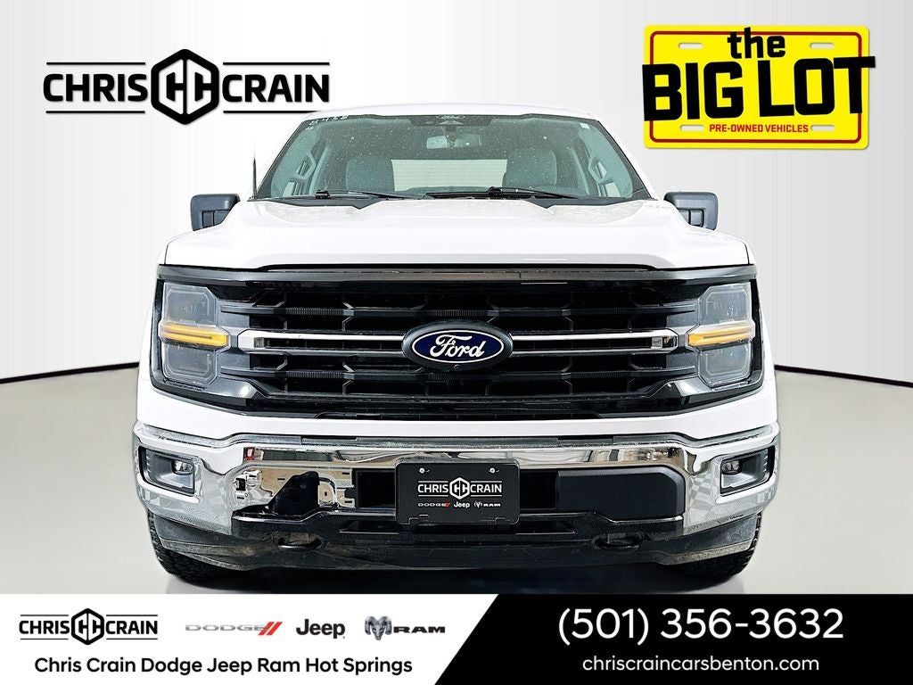 Used 2024 Ford F-150 XLT with VIN 1FTFW3L86RKD18458 for sale in Little Rock