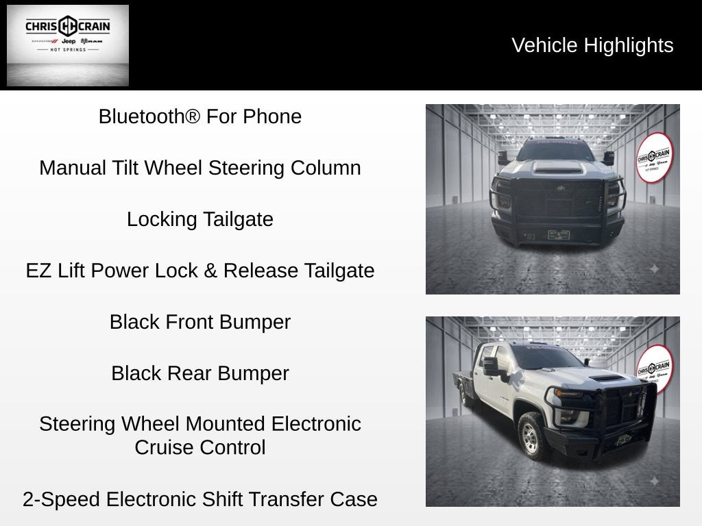 2023 Chevrolet Silverado 3500HD 4WD Crew Cab Long Bed WT
