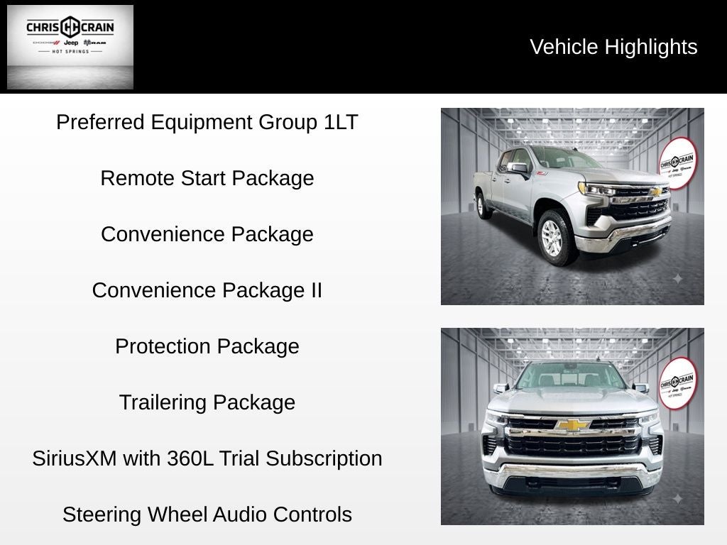 2026 Chevrolet Silverado 1500 4WD Double Cab Standard Bed LT