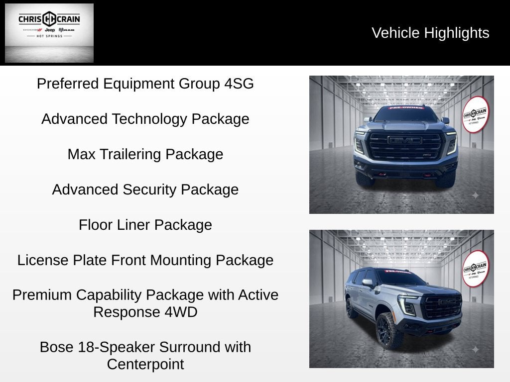 2025 GMC Yukon AT4 Ultimate