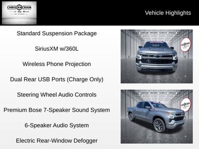 2023 Chevrolet Silverado 1500 4WD Crew Cab Short Bed RST
