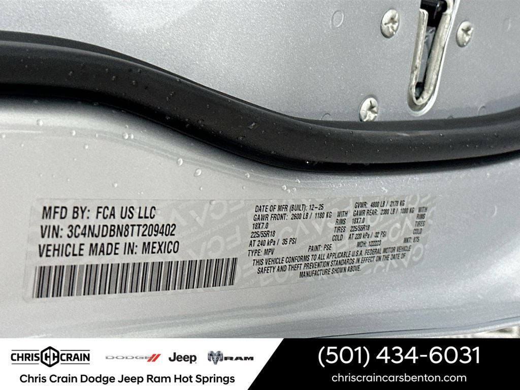 2026 Jeep Compass COMPASS LATITUDE ALTITUDE 4X4