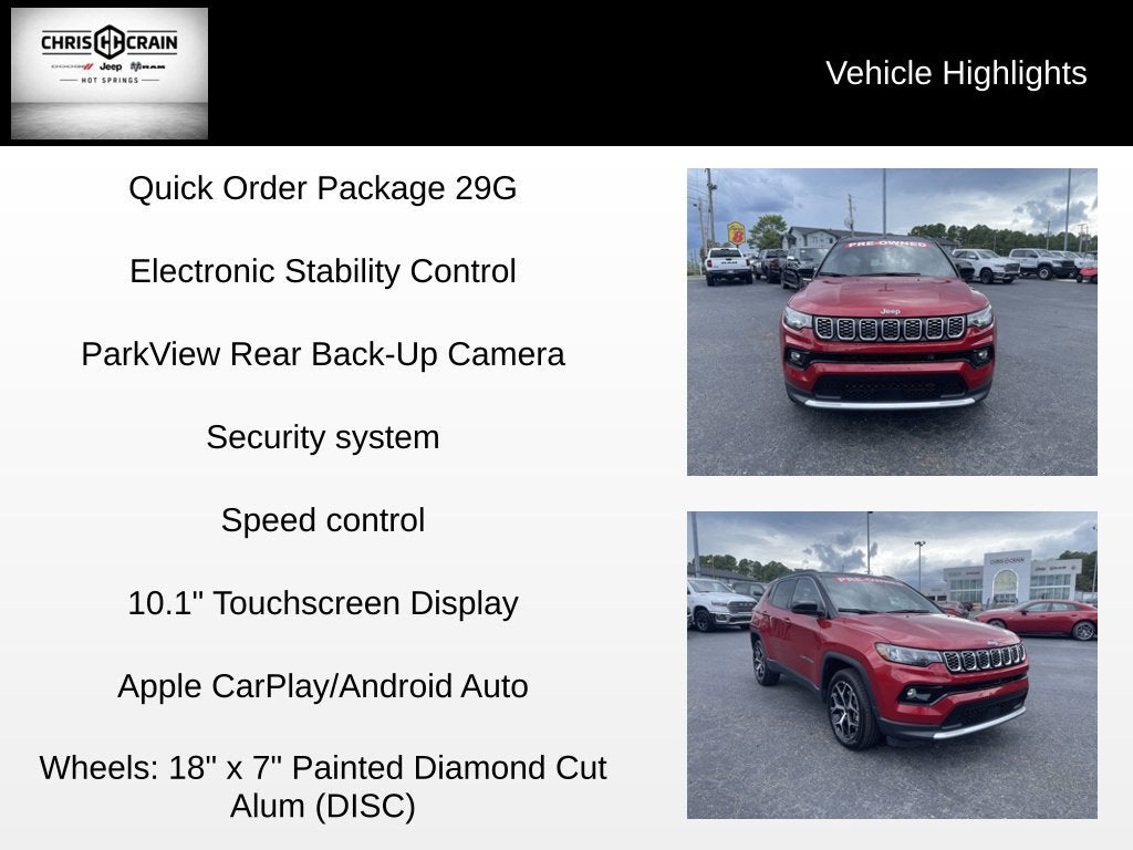2025 Jeep Compass Limited 4x4