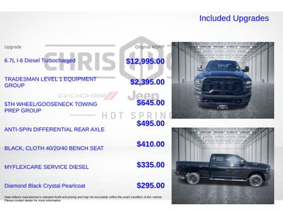 2026 RAM Ram 2500 RAM 2500 TRADESMAN CREW CAB 4X4 6'4' BOX