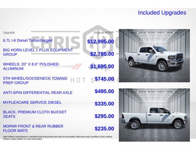 2026 RAM Ram 2500 RAM 2500 BIG HORN CREW CAB 4X4 6'4' BOX