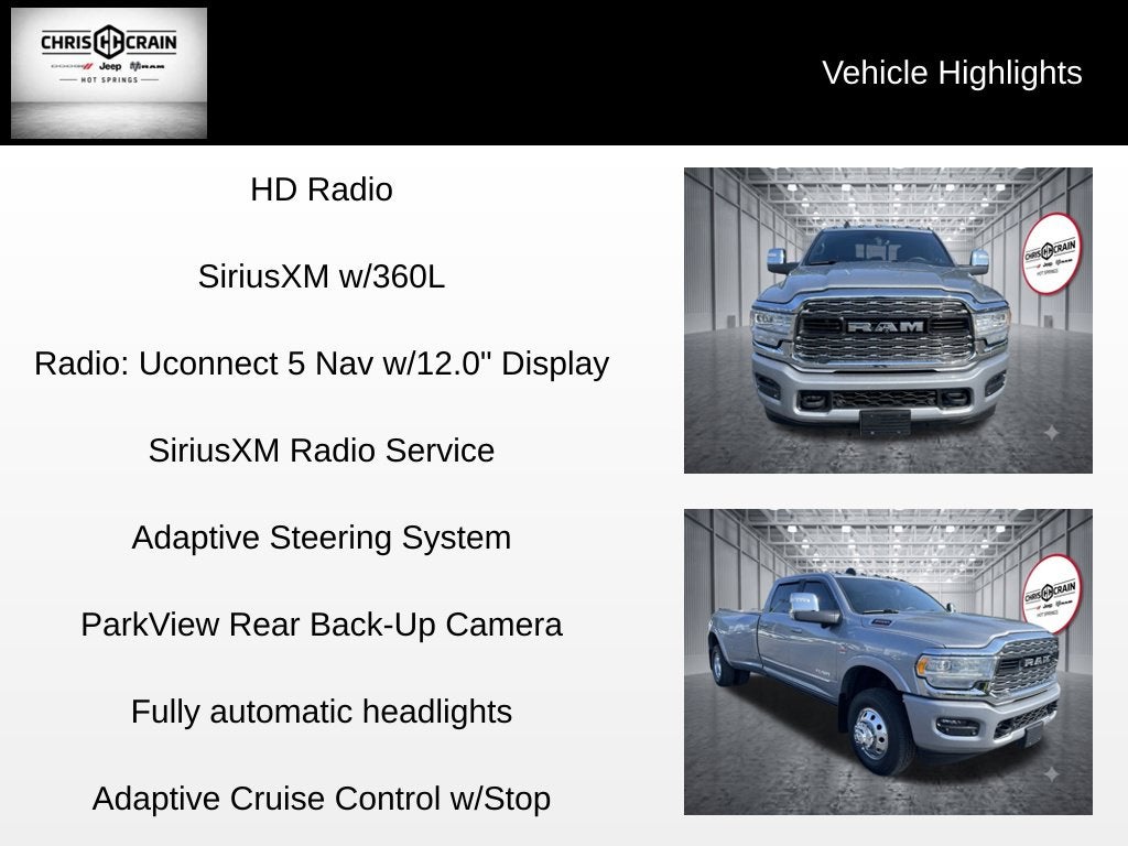 2024 RAM 3500 Limited Crew Cab 4x4 8' Box