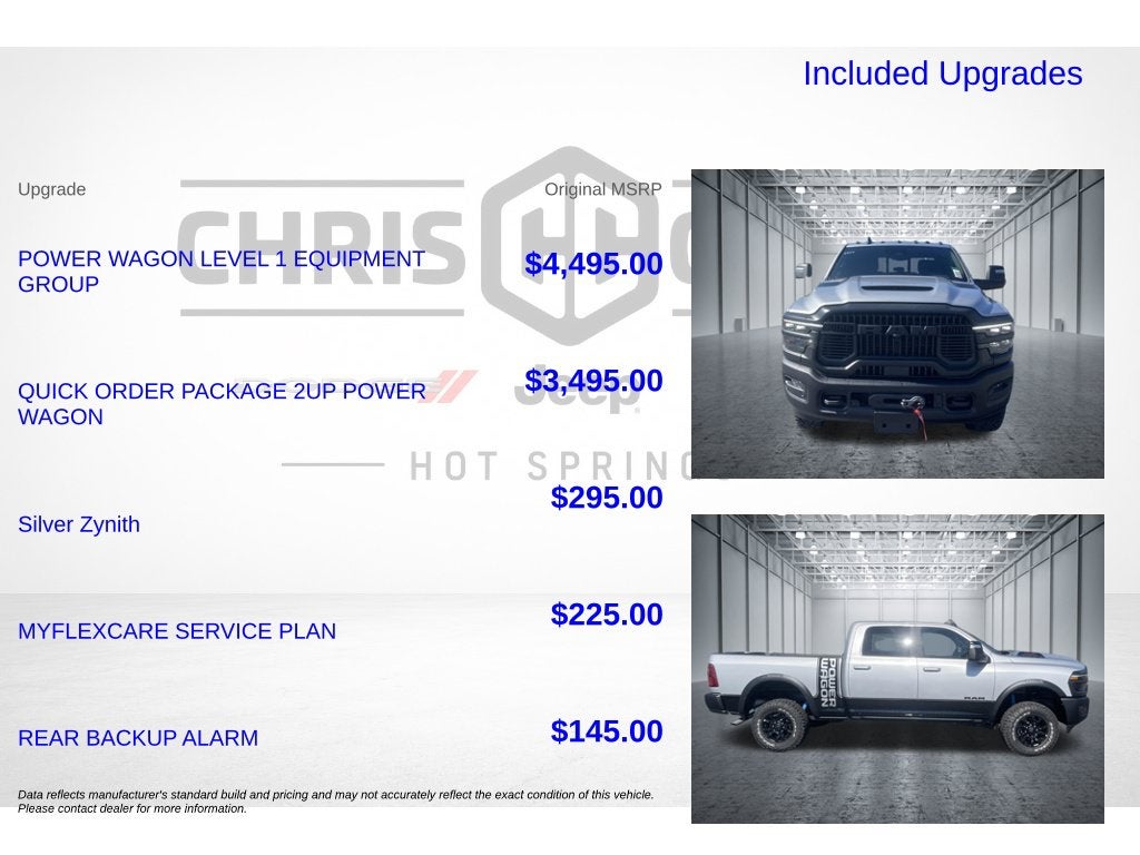 2026 RAM Ram 2500 RAM 2500 POWER WAGON CREW CAB 4X4 6'4' BOX