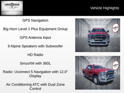 2026 RAM 2500 Big Horn Crew Cab 4x4 6'4' Box