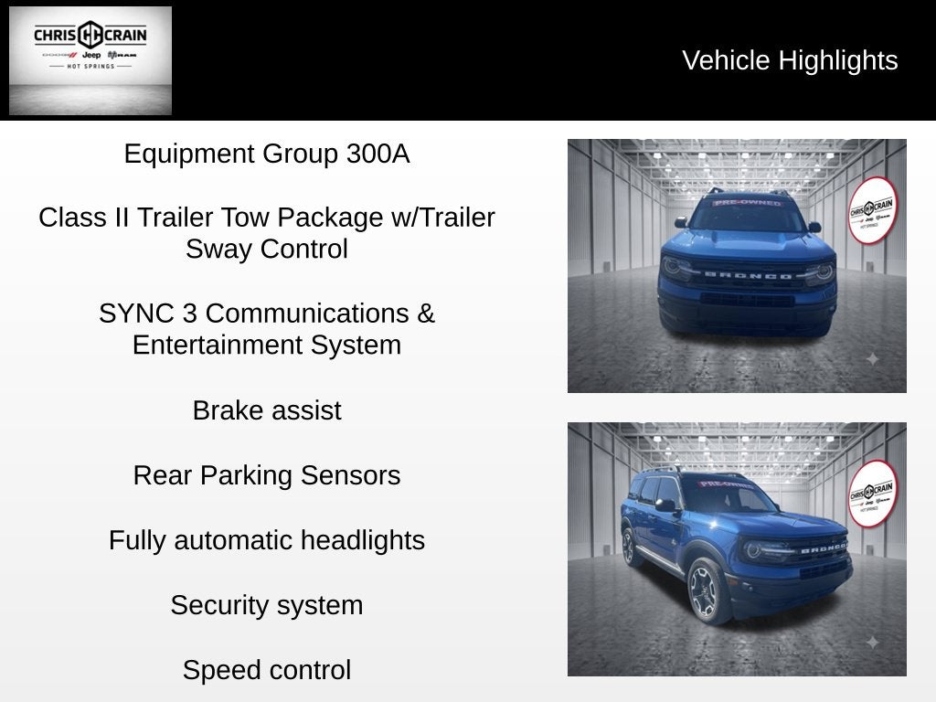 2024 Ford Bronco Sport Outer Banks