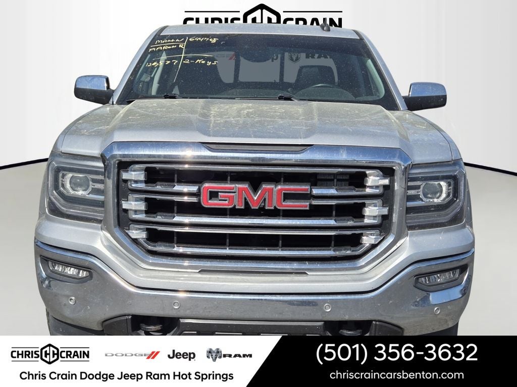 Used 2018 GMC Sierra 1500 SLT with VIN 3GTU2NEC7JG644765 for sale in Little Rock