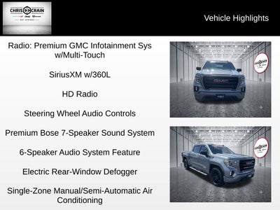 2020 GMC Sierra 1500 4WD Crew Cab Short Box Elevation