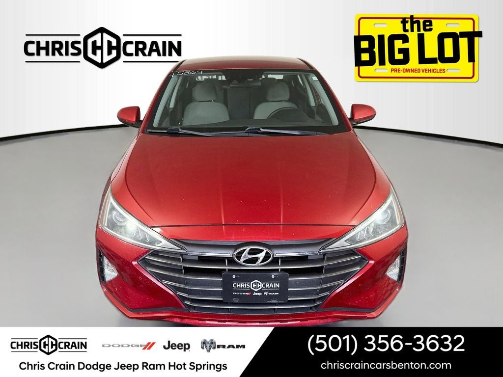 Used 2019 Hyundai Elantra SEL with VIN 5NPD84LF0KH405864 for sale in Benton, AR