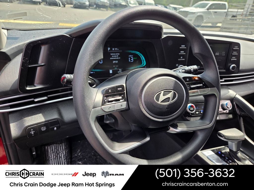 2026 Hyundai Elantra Hybrid Blue
