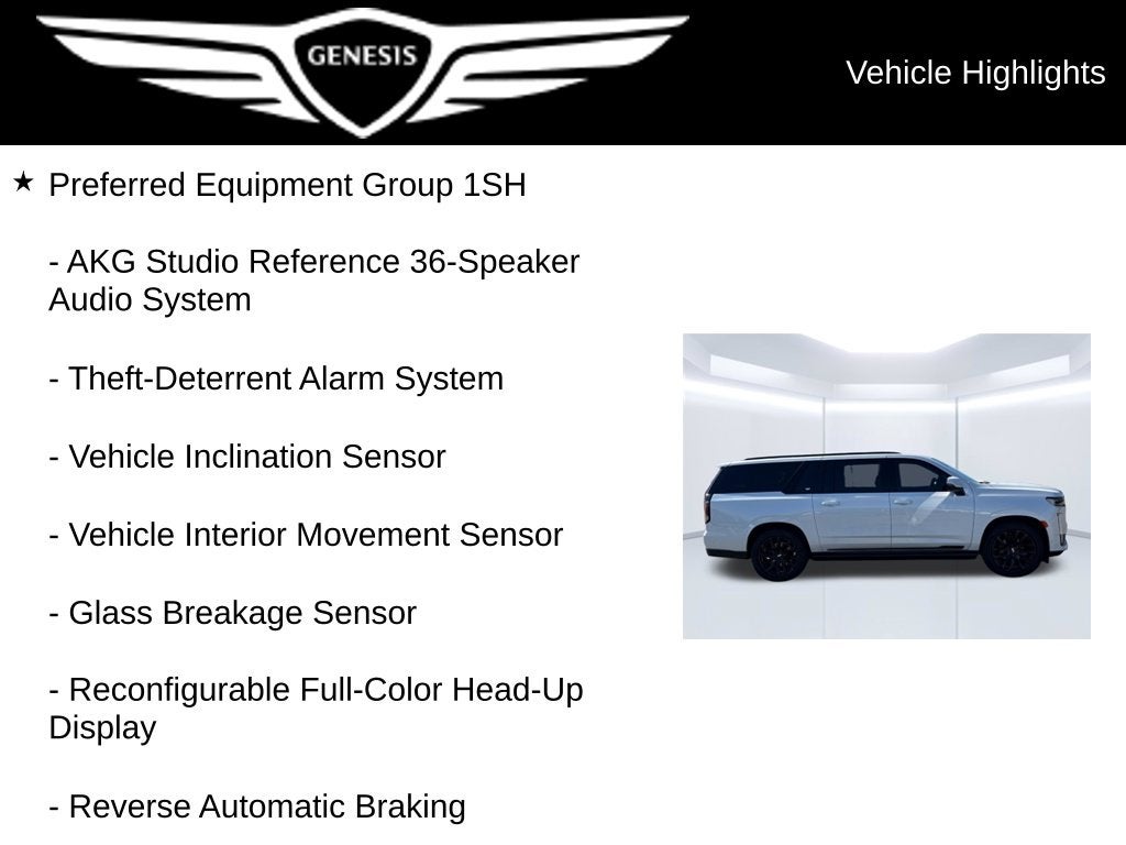 2024 Cadillac Escalade ESV Sport Platinum