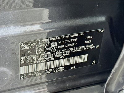 2021 Toyota RAV4 XLE