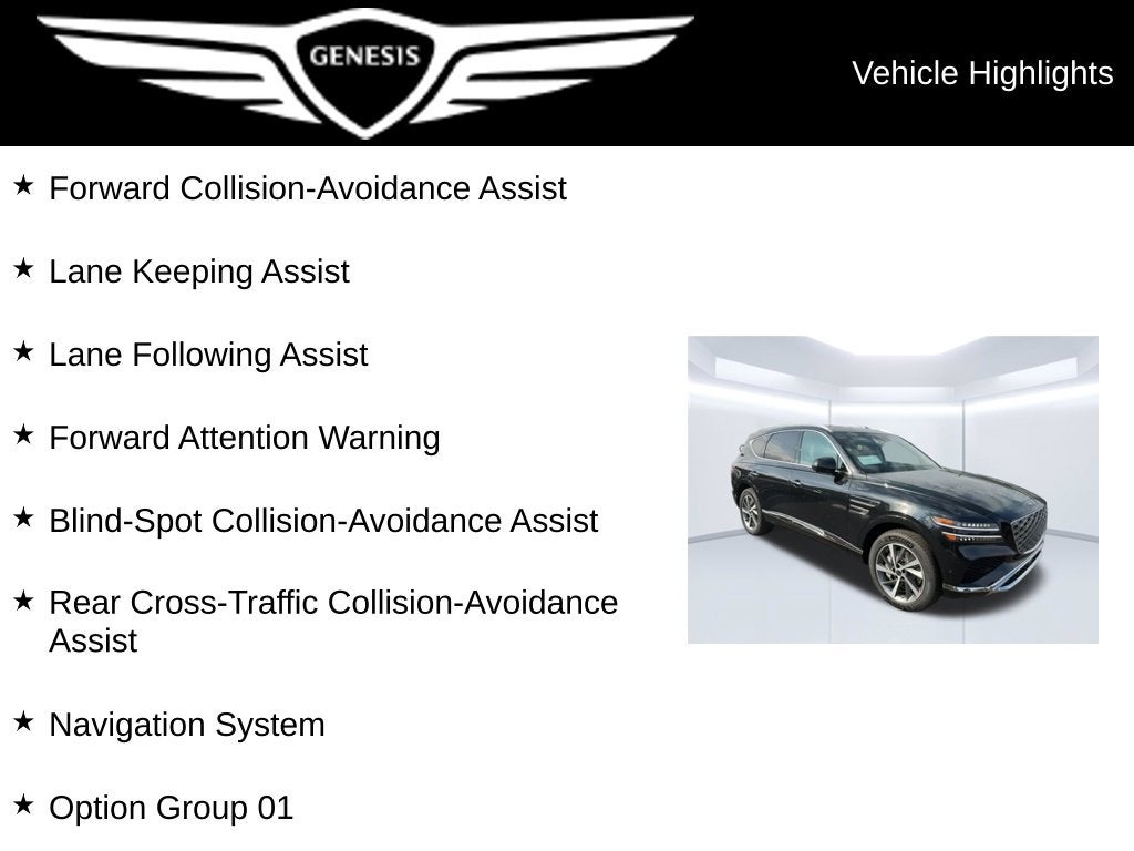 2026 Genesis GV80 2.5T Advanced