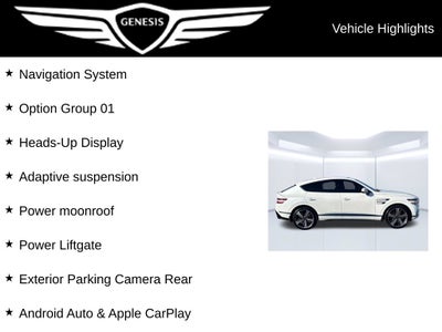 2026 Genesis GV80 Coupe 3.5T e-SC